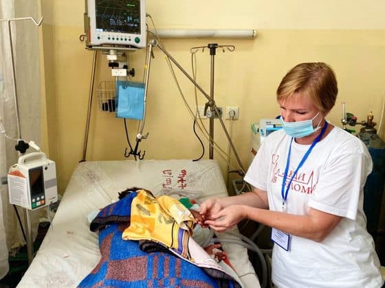 Российские врачи в больнице Самарканда